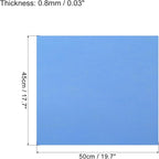 MECCANIXITY EVA Foam Sheets Grey Blue 19.7 Inch x 17.7 Inch 0.8mm Thick Crafts - Image 2
