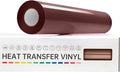 VinylRus Heat Transfer Vinyl-12” x 20ft Brown Iron on Vinyl Roll by VinylRus