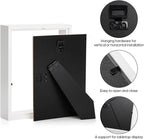 Hacaroa 4 Pack Shadow Box Frame - Image 3