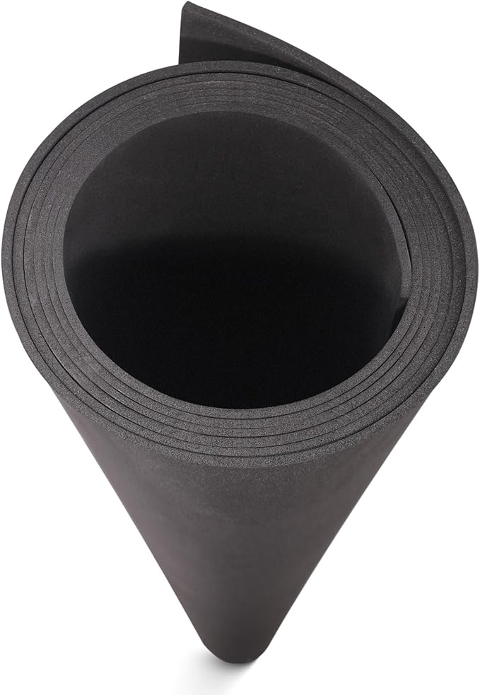 MEARCOOH EVA Foam Cosplay Black 3mm Thick Large 35.5" x 59" Sheet Premium High by MEARCOOH