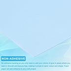 PATIKIL EVA Foam Sheet 10Pcs 12x8 Inch 2mm Thick Light Blue | Easy Cutting EVA - Image 4