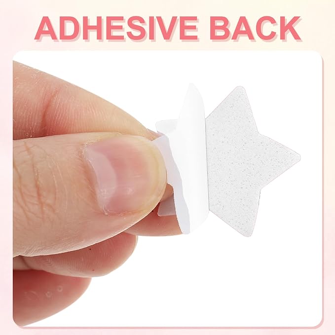 PATIKIL 1"x1" Star Foam Stickers - Image 4