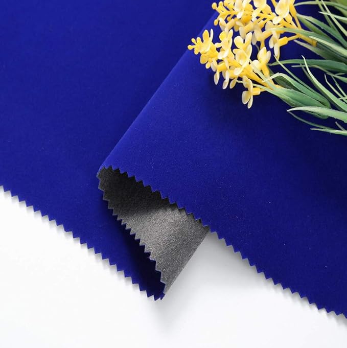 Self Adhesive Blue Velvet Flocking Liner - Image 4