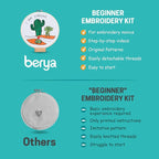 BERYA Funny Cactus Embroidery Kit - Image 7