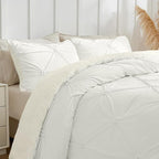 BEDELITE Pintuck Fluffy Twin Comforter Set - Image 2
