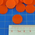 LITKO 18mm Game Tokens | Bingo, Board & Card Counters | Set of 25 | Orange | - Image 2