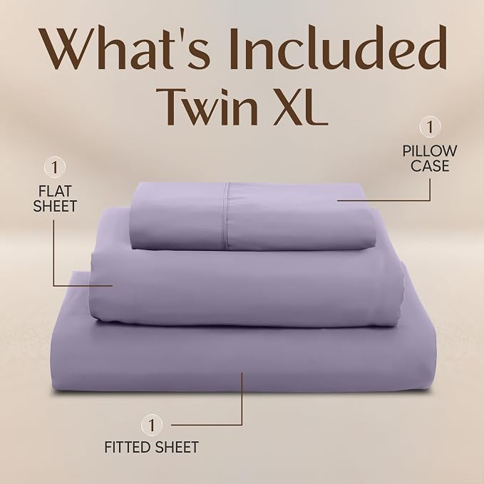 Utopia Bedding Twin XL Sheet Set – 3 Piece Bed Sheets - Image 3