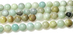 MJDCB Natural Stone Beads Multicolor Amazonite Round Loose Beads - Image 4