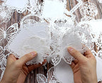 Diuhofart 60Pcs Large Scrapbook Embellishments Frame Lace Paper Cutout - Image 4