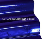 VViViD Chrome Blue Gloss DECO65 Permanent Adhesive Craft Vinyl - Image 3
