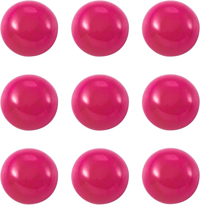 FASHEWELRY 50Pcs Natural Magenta Agate Cabochons Flat Back Gemstone Cabochons by FASHEWELRY