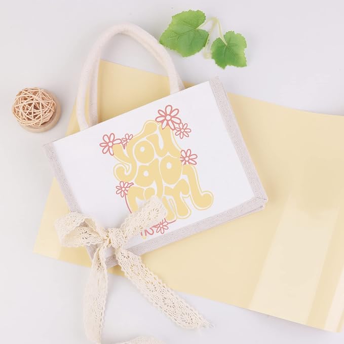 Tintnut Light Yellow Heat Transfer Vinyl, 10inx6ft Iron on Vinyl | Neutral boho - Image 6
