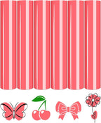Tintnut Pastel Coral Heat Transfer Vinyl, easy cut & weed, stretch washable by Tintnut