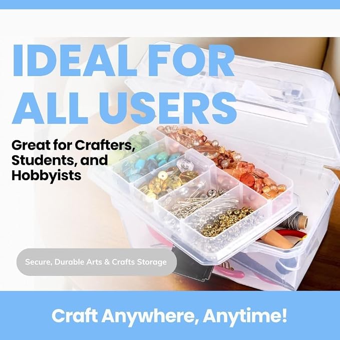 ArtBin 6890AG Small Project Box, Portable Art & Craft Organizer - Image 5