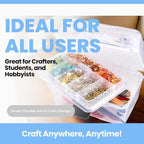 ArtBin 6890AG Small Project Box, Portable Art & Craft Organizer - Image 5
