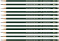 Faber-Castell Pencils, Castell 9000 Graphite art 2B pencils by Faber-Castell