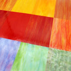 LITMIND 12 Sheets Variety Stained Glass Sheets Pack, 4 x 6 inch Mosaic Glass - Image 4