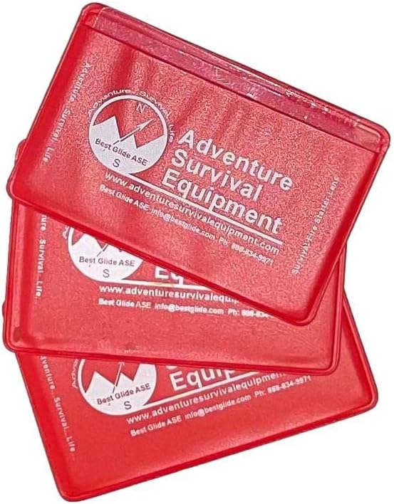 Best Glide ASE Credit Card Size Fresnel Lens Fire Starter and Magnifier Lenses - Image 3