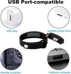 Vibrating Alarm Wristband Deaf People Watch Band Fit Sleeps Rise Silent Shock - Image 2