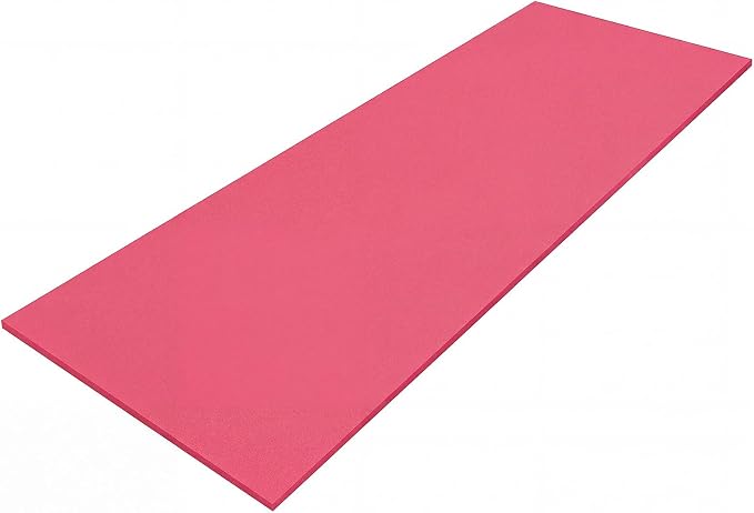Amylove 1 Pack Polyurethane Foam 1/4" x 24" x 72" High Density Cushion by Amylove