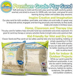 Classic Sand and Play Sand for Sandbox, and Outdoor Use, 20 lb. Bag, Wet Castle - Image 2
