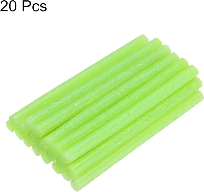 uxcell 20pcs Hot Glue Sticks for Glue Gun 7mm/0.28-inch x 4-inch Mini Hot Melt - Image 3