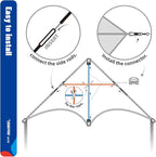 SGftre Delta Kite Set for Kids and Adults，Extremely Easy to Launch for Beginners - Image 6