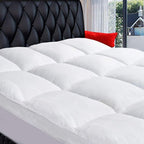 COONP Twin XL Mattress Topper, Extra Thick Pillowtop, Cooling Plush Mattress by COONP
