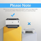 Uinkit Inkjet PET Label Paper A4, Matte White/Clear/Bright White Finishes - Image 2