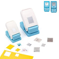 BAOFALI 2Pcs/Set Stamp Punch, Stamp Puncher, 0.6 x 0.5 inch, 1 x 0.8 Inch by BAOFALI