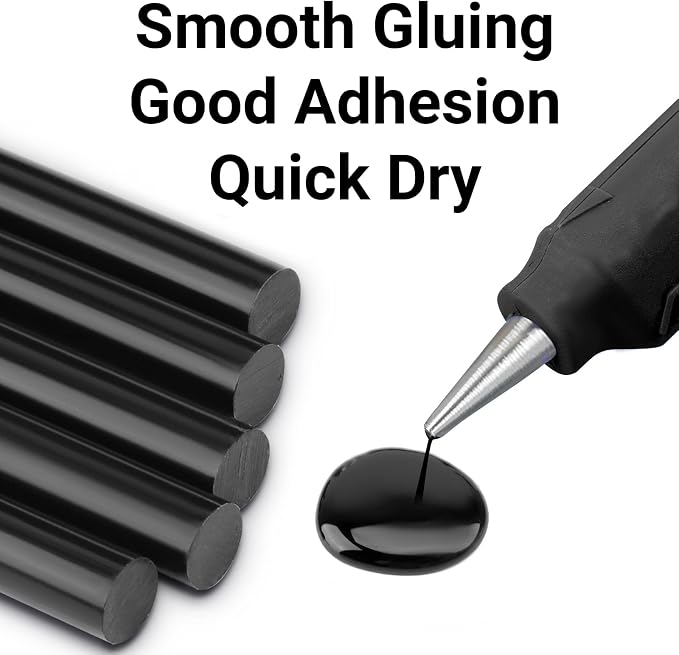 Black Hot Glue Sticks, 36 Pack, Standard - Image 3