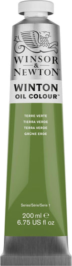 Winsor & Newton Winton Oil Color, 200ml Tube, Terre Verte - Image 11