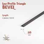 The Foamory's Instant Edge EVA Foam Bevel. Pre Cut Low Profile Triangle 3 Pack - Image 3