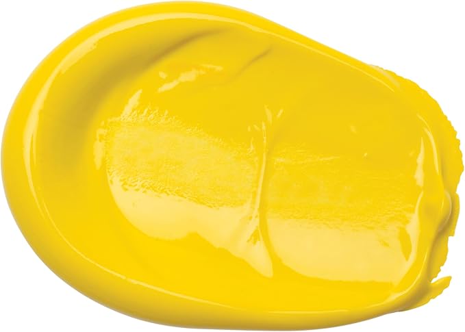 Liquitex BASICS Acrylic Paint, 400ml Bottle, Primary Yellow - Image 2