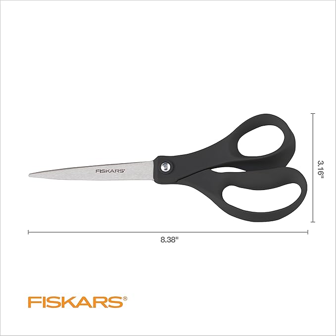 Fiskars 8" Everyday Stainless Steel All Purpose Scissors - Image 6