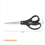 Fiskars 8" Everyday Stainless Steel All Purpose Scissors - Image 6