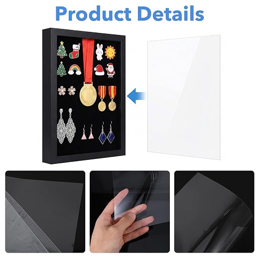 10PCS Clear Plastic Sheets Clear PVC Flexible Plastic Board Sheet | 8.25 x - Image 3