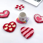Avtytsda 6PCS Punch Needle Coaster Kit, Easy Punch Needle DIY Embroidery Set - Image 3