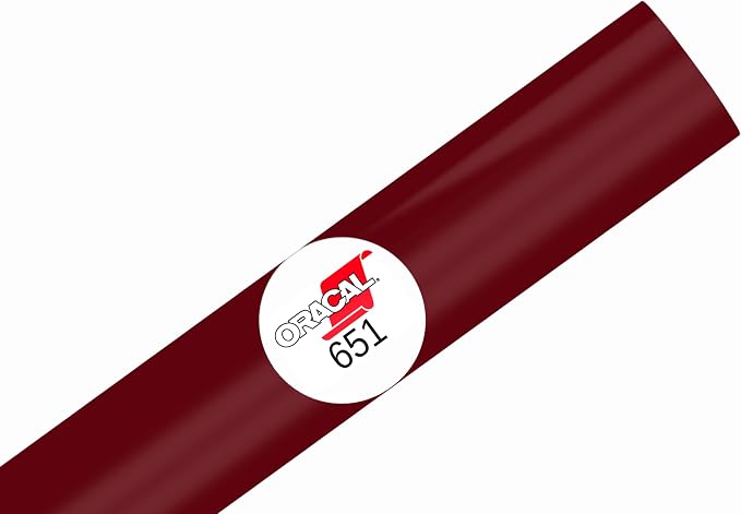 ORACAL 651 Glossy Permanent Vinyl 12 Inch x 15 Feet by Orafol