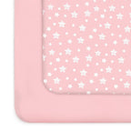 Pack and Play Sheets Girl, 2 Pack Mini Crib Sheets, Stretchy Playard Fitted by Moonsea