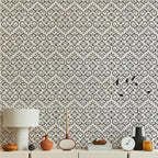 Damask Stencils for Crafts Reusable Texture Stencils Mixed Media Stencil - Image 3