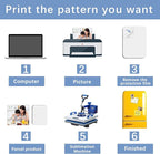 80PCS Sublimation Magnet Blanks Bulk 5.5x7.5 CM Rectangle - Image 5