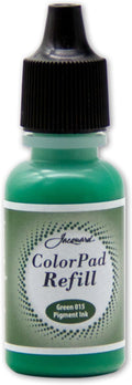 Jacquard ColorPad .5 oz Stamp Pad Pigment Ink Refill by Jacquard