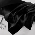 Hypoallergenic Pillow Case Made in USA, Premium Black Silk Pillow Cases - Image 6