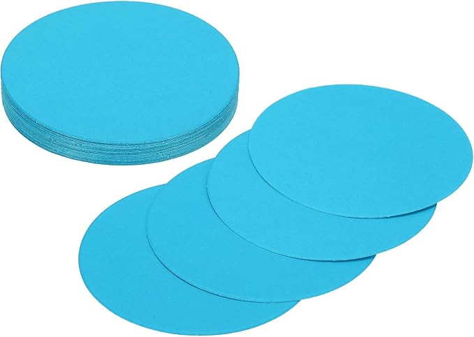 MECCANIXITY 24 Pcs Circle Card Stock, 2 Inch Round Cutouts Paper Thick by MECCANIXITY