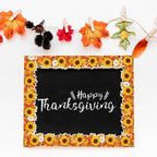 68.9 Feet Sunflower Maple Leaves Pumpkins Theme Bulletin Board Borders - Image 5