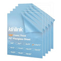 KINLINK 8.5x11 Plexiglass Sheets 1/24 inch Thick, 1mm Clear PET Plastic Sheet by KINLINK