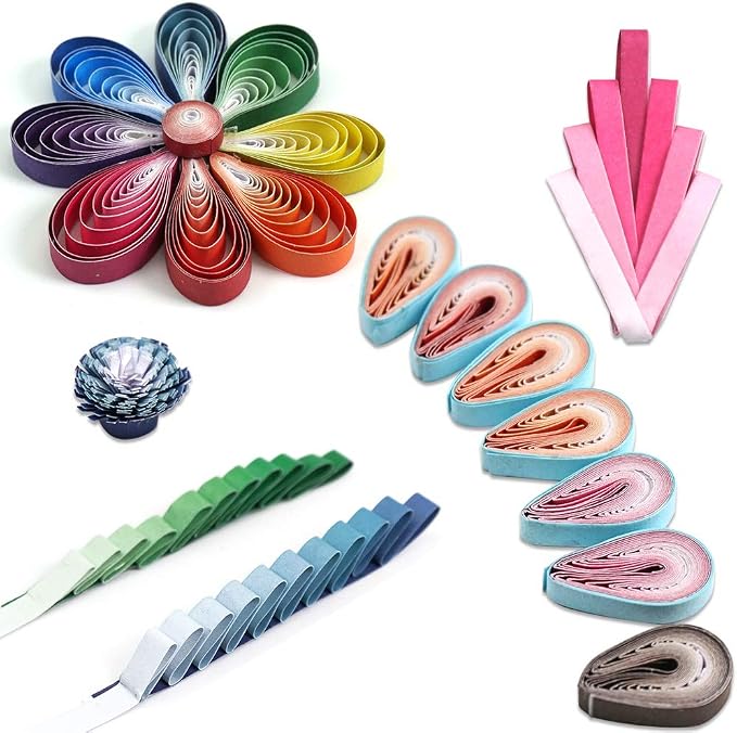 JUYA Paper Quilling Gradient Series Set 10 Colors QP388 - Image 9