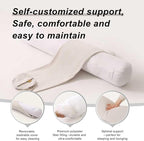Body Pillow for Adults, Long Round Pillow, Big Cylindrical Pillow, Large Full - Image 4