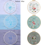 COCOMOX 3 Sets Embroidery Kit for Beginners Adults, Needlepoint Cross Stitch - Image 4
